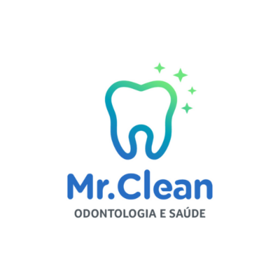Marca da Mr Clean Odontologia e Saúde, cliente Planício.