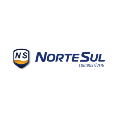 Marca da Rede NorteSul Combustíveis, cliente Planício.